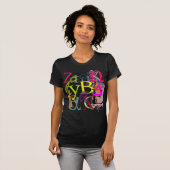PixDezines ギリシャアルファベット Tシャツ (正面フル)