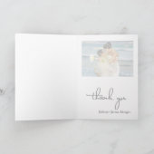 PixDezines クラシック フォト サンクス カード (内部)