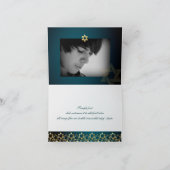 PixDezines クラシック ミツヴァー 感謝カード/DIYカラー！ サンキューカード (内部)