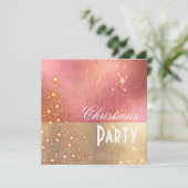 PixDezines クリスマスパーティー ツリー 招待状 (スタンド正面)