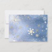 PixDezines クリスマスホリデー フォト/カリグラフィー 招待状 (裏面)