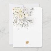 PixDezines クリームローズ ユーカリ ブランシュ＋バブルリー 招待状 (裏面)