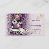 PixDezines ケーキ / パン屋 / 洋菓子店 名刺 (裏面)