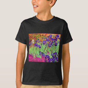 PixDezines ゴッホ「アイリス/サン・レミ」 Tシャツ