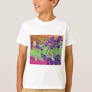 PixDezines ゴッホ アヤメ/サン・レミ Tシャツ