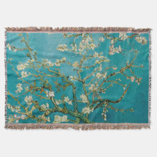 PixDezines ゴッホ サン・レミーのアーモンドの花 スローブランケット