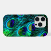 PixDezines サイケデリック・クジャク iPhoneケース (裏面横)