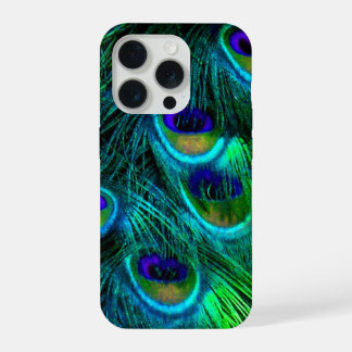 PixDezines サイケデリック・クジャク iPhone 15 Proケース