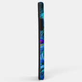 PixDezines サイケデリック Peacock Case-Mate iPhone CA iPhoneケース (裏面/右)