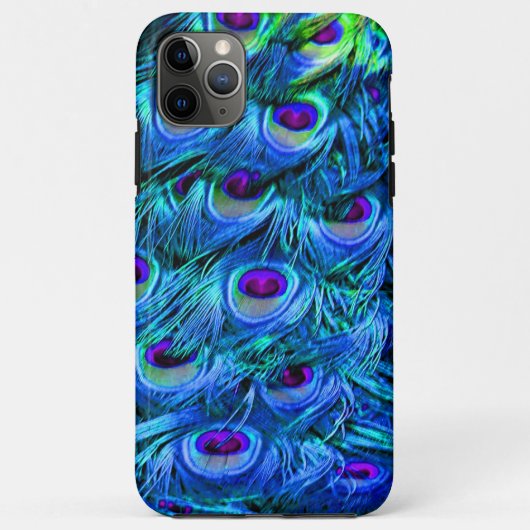 PixDezines サイケデリック Peacock Case-Mate iPhone CA iPhoneケース (裏面)
