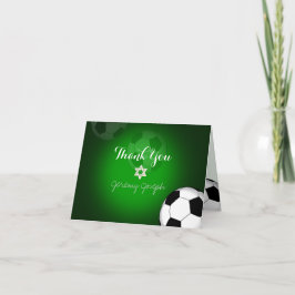 PixDezines サッカー バー ミツバ祭り 感謝カード/DIYカラー サンキューカード