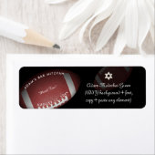 ✡ PixDezines  サッカー バー ミツバ祭 ラベル (インサイチュ)