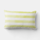 PixDezines/ストライプデジタル水の色の影響 ランバークッション (裏面)