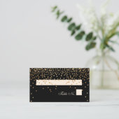 PixDezines スプリンクル/フェイクゴールド/プレースカード プレイスカード (スタンド正面)