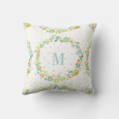 PixDezines ソフィーの庭/DIY テキスト+背景 クッション (裏面)