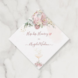 PixDezines ダスティローズのシャンパングラス フェイバータグ