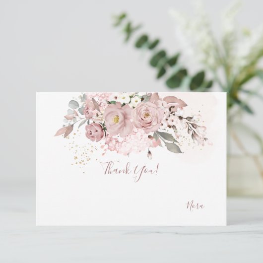 PixDezines ダスティローズ ありがとう サンキューカード (スタンド正面)