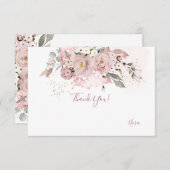 PixDezines ダスティローズ ありがとう サンキューカード (正面/裏面)