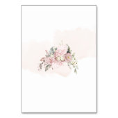 PixDezines ダスティローズ テントエスコートカード テーブルナンバー (裏面)