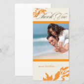 PixDezines ダマスク12/ありがとうございます サンキューカード (正面/裏面)