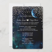 PixDezines ダークスカイ/ dazzled/偽の銀/NASA スペース 招待状 (裏面)