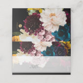 PixDezines ダーク ムーディーフラワーズ プレイスカード (外部開封)