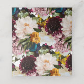 PixDezines ダーク ムーディーフラワーズ プレイスカード (内部開封)