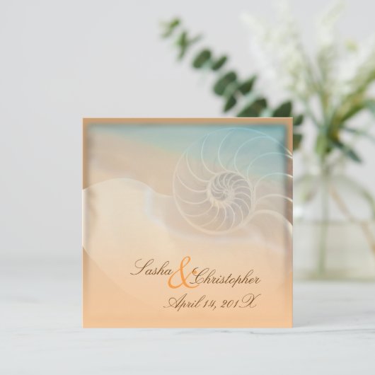 PixDezines ナウティルス, 手作りの招待状 招待状 (スタンド正面)