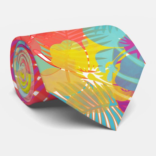 PixDezines ハイビスカス/レインフォレスト/DIY 背景 ネクタイ (ロール)