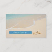 PixDezines ハワイアンビーチ 名刺 (裏面)