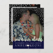 PixDezines フェイク silver/紙吹雪/日救付/DIYcolor 案内ポストカード (正面/裏面)