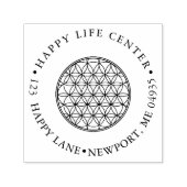 PixDezines フラワーローフシンボル セルフインキングスタンプ (デザイン)