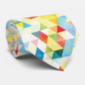 PixDezines ボーホー幾何学/調整可能な三角形 ネクタイ (ロール)