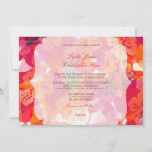 PixDezines マウイハイビスカス 招待状 (裏面)