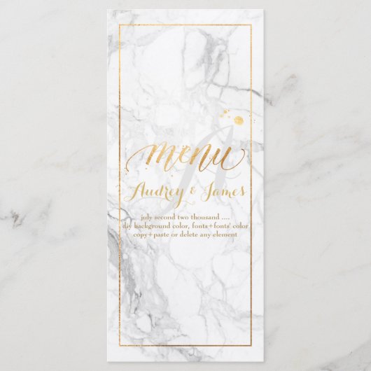 PixDezines マーブル/シャイン メニュー/フェイクゴールド メニュー (正面)