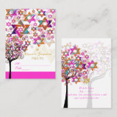PixDezines ミツバ会のプレイスカード/生命の木 プレイスカード (正面/裏面)