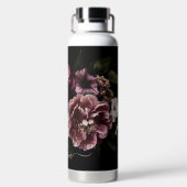 PixDezines ムーディー ボタニカル DIY 背景 ウォーターボトル (背面)