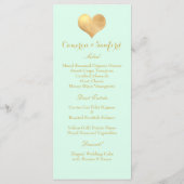 PixDezines メニュー DIY カラー/フェイクゴールド ハート (裏面)