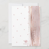 PixDezines モダンアブストラクト タリット バット・ミッツヴァ 招待状 (裏面)