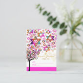 PixDezines（ユダヤ教の）バル・ミツバー座席表/Tree of Life プレイスカード (スタンド正面)