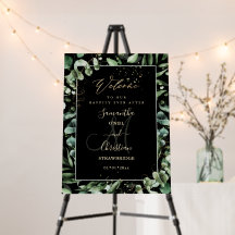 PixDezines ラスティック ユーカリ ウェルカム サイン