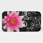 PixDezines ローズウォーターリリー / 背景色DIY Case-Mate iPhoneケース (裏面(横))