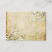 PixDezines ヴィンテージクリーム スワール / 封筒カード エンクロージャーカード (裏面)