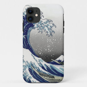 PixDezines ヴィンテージ グレートウェーブ 北斎 葛飾北斎の神奈川沖浪 iPhone 11 ケース