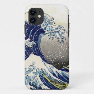 PixDezines ヴィンテージ グレートウェーブ 葛飾北斎の神奈川沖浪 iPhone 11 ケース