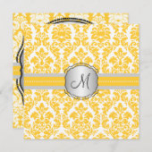 PixDezines ヴェルサイユのダマスク/自作カラー 招待状 (正面/裏面)