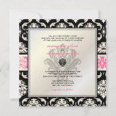 PixDezines ヴェンドーム ダマスク/DIY カラー！ 招待状 (裏面)