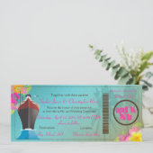 PixDezines 乗船券/ラブボート+ツインパームズ 招待状 (スタンド正面)