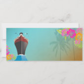 PixDezines 乗船券/ラブボート+ツインパームズ 招待状 (裏面)