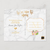 PixDezines 出生発表/ムーンオーバー 案内ポストカード (裏面)